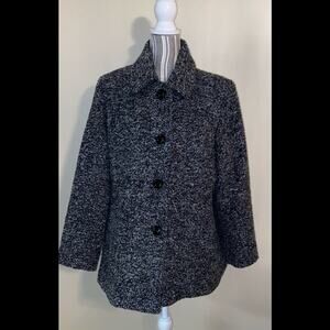 LONDON FOG WOMENS WOOL JACKET SIZE XL MINT!!!